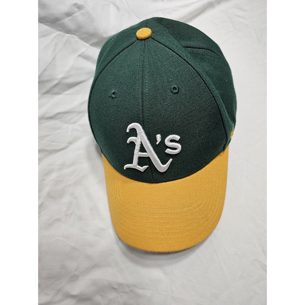 A's Velco Adjustable 47 Brand‎ Baseball Cap NWOT